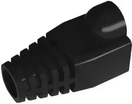 50 vnt. Cat5 Cat5e Cat6 įtempimo mažinimo įvorė, Rj45 kištuko jungties dangtelis modulinio tinklo kištuko jungties dangtelis kabelio jungties įvorės, juoda