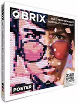 Qbrix Qbix kaladėlių rinkinys plakatų montavimui mozaika foto nuotrauka dovana