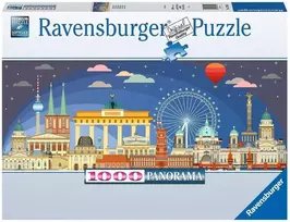 Ravensburger dėlionė 17394 Naktis Berlyne 1000 detalių dėlionė suaugusiems ir vaikams nuo 14 metų