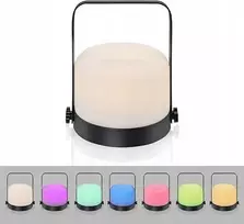 Lauko Rgb sodo kempingo žibintas metalinis