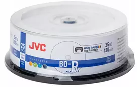 Originalūs Jvc Bd-r 25gb 6x printable cake box 25 vnt.