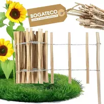 Ritinėlinė lazdyno tvora, aukštis 35 cm, ilgis 5 m, tarpas 7-8 cm