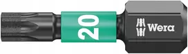 Bitas Torx Impaktor T20 x 25mm 1/4'' Wera