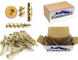 Varžtai medžiui 3,5x50 kūginiai Wkręt Torx 500vnt