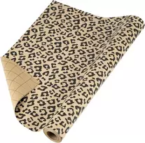 Kraft dovanų vyniojamasis popierius - leopardų raštas, 43cm x 10m