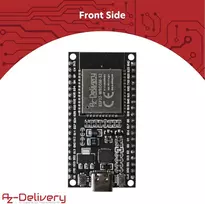 Azdelivery 1 x esp32 nodemcu modulis wlan wifi dev rinkinys c kūrimo plokštė su cp2102 ir usb-c jungtimi esp 32 esp32 wroom 32, suderinama su arduino ir įtraukta e-knyga