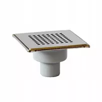 Akces Axus trapelis 15x15cm sausas sifonas vertikalus