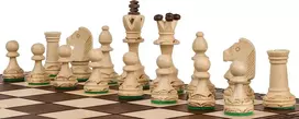 Sunrise Chess Games Sunrise Chess | Šachmatai Senator | Elegantas | Rankų darbo medinės figūros | Rankomis tapyta šachmatų lenta | Kruopščiai nušlifuotas | Optimaliai subalansuotas | Kasetė su įdėklu