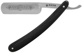 Dovo tiesus skustuvas 6/8" juoda rankena