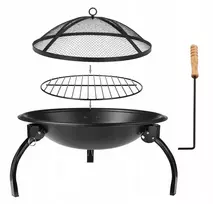 BBQ Lauko židinys-grilis, laužavietė, 56 cm
