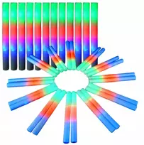 Šviečianti led putplasčio lazda šviesos kardas led lazdelės išleistuvėms 10vnt
