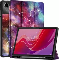 Vakarey dėklas, skirtas Lenovo Tab M11, su rašiklio laikikliu, itin plonas išmanusis apsauginis dėklas, skirtas Lenovo Tab M11, Paukščių takas