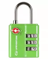 Kelioninis Tsa Combi Lock Lifeventure bagažo spyna kelionė žalia
