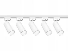 Led bėginis apšvietimas 5x gu10 prožektorius 3m 1-fazis