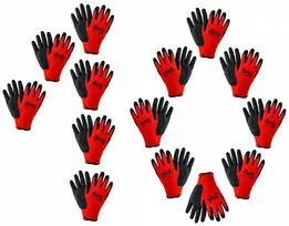 Apsauginės darbo pirštinės Arhem Latex Vamp 10 10