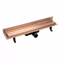 Sieninis linijinis latakas Laveo Basso 80 cm rožinis auksas