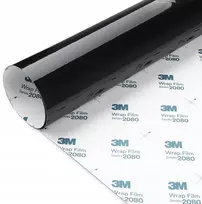 3m juoda blizgi plėvelė G12 2080 gloss automobilinė plėvelė 152x10cm