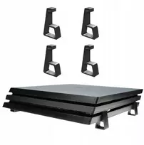 You2k Horizontal Stand 4 Legs for Ps4 Pro - Better Cooling, Juodas