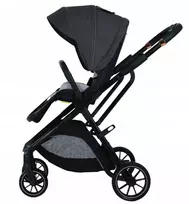 Sportinis vežimėlis Mama Kiddies Manhattan su priedais, pilkas