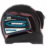 Ruletė, matavimo juosta, metras, 3 m - Gross