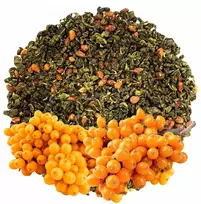 Virdulys Oolong arbata su šaltalankių galia 100g natūrali ulung