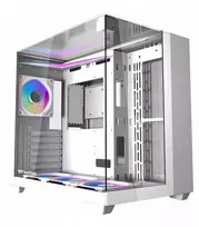 Akasa Kompiuterio korpusas Darkflash Th285 baltas Cube case 4 Argb ventiliatoriai
