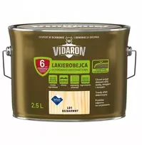 Vidaron lazūra medienai L01 bespalvė 2,5l