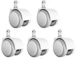 Ratukai kėdėms Biale Ikea 50 mm fi.10 mm