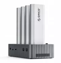 Orico It48n-c dokas su 4 diskų lizdais ir M.2 Nvme klonavimo funkcija