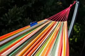Potenza sodo hamakas Singa 220x160cm + plieno rėmas 220kg lenkiškas