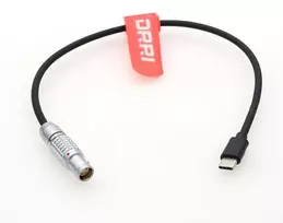 Drri 6 kontaktų į usb-c maitinimo valdymo kabelis, skirtas dji vaizdo siųstuvui ir rs2 rs3 rs3 pro rs4 rs4 pro