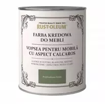 Kreidiniai baldų dažai Rust-oleum žalias 0,75 l prigesinta žalia Bramwell