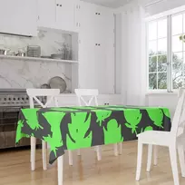 Bonamaison virtuvinis dekoratyvinis staltiesė neoninė žalia dūmų 140 x 160 cm - suprojektuota ir pagaminta Turkijoje