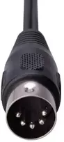 5 Din į 3.5 mm Aux Trs moteriškas garso kabelis, 2m