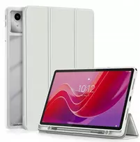 Skaidrus dėklas su pieštuko laikikliu Lenovo Tab M11 Tb330fu/xu/fc