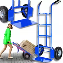 Dviratis transportavimo vežimėlis sandėliui, rankinis, iki 250 kg