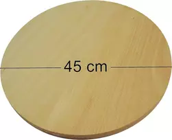 Apskrita picos lenta medinė lenta pjaustymo serviravimo picai masyvi mediena 45 cm