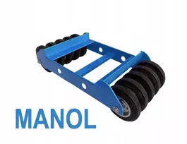 Serviso ratukai automobilio po slenksčiu, mėlyni, 1500kg