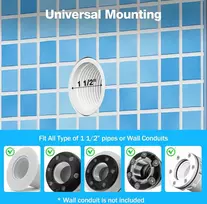 Led Rgb Baseino Šviestuvas 6w su Valdikliu ir Nuotolinio Valdymo Pulteliu