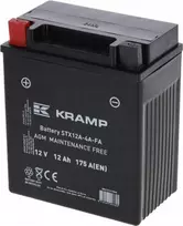Kramp Uždaromas akumuliatorius 12v 12ah 175a motociklams, vejapjovėms, Utv