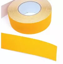 Neslystanti geltona juosta 50 mm x 18 m lipni laiptams lauke