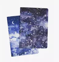 2 sąsiuvinių rinkinys taškais (b5) skirtas Bullet Journal, baltas popierius 150gsm