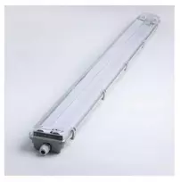 Ecolight Hermetiškas Led šviestuvas 2x120cm Ip65 su atšvaitu