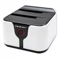 Qoltec dokas Hdd Ssd diskams 2.5" 3.5" Sata Iii Usb 3.0 5gb/s Clone off