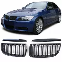 Bmw e90 sedan kombi 05-08 blizgus juodas grotelių apdaila
