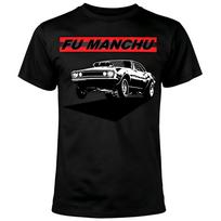 Fu Manchu Stoner Rock Band Muscle Car T-Shirt L juoda