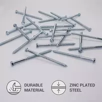 (70 vnt. pakuotė) din 571 cinkuoto plieno šešiakampiai medvaržčiai m5 x 80 mm šešiabriauniai varžtai, raktiniai varžtai, šešiabriauniai varžtai, karietiniai varžtai (70, m5 x 80 mm)