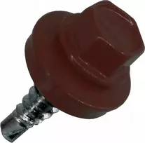 Savisriegiai varžtai stogo dangai su poveržle 4,8x20 ral8012