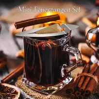 Mini "feuerzangenbowle" rinkinys: 6 cukraus replės