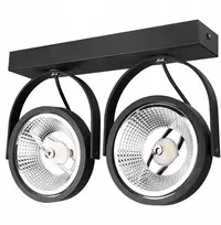 Sieninis šviestuvas Gu10 halogeninis Ar111 Led judinamas